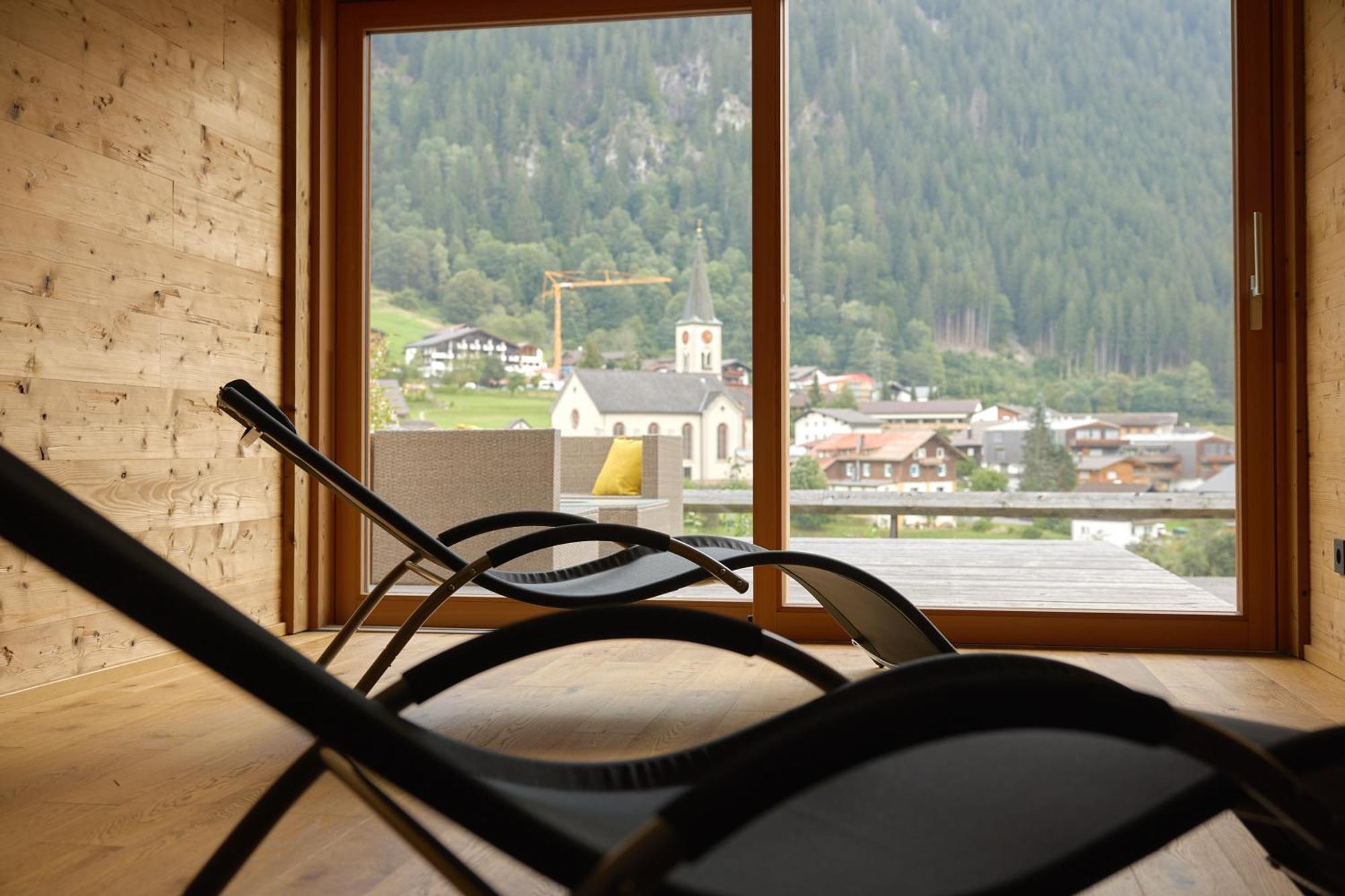 Design-Chalets By Pferd Auf Wolke Neu Gaschurn Luaran gambar